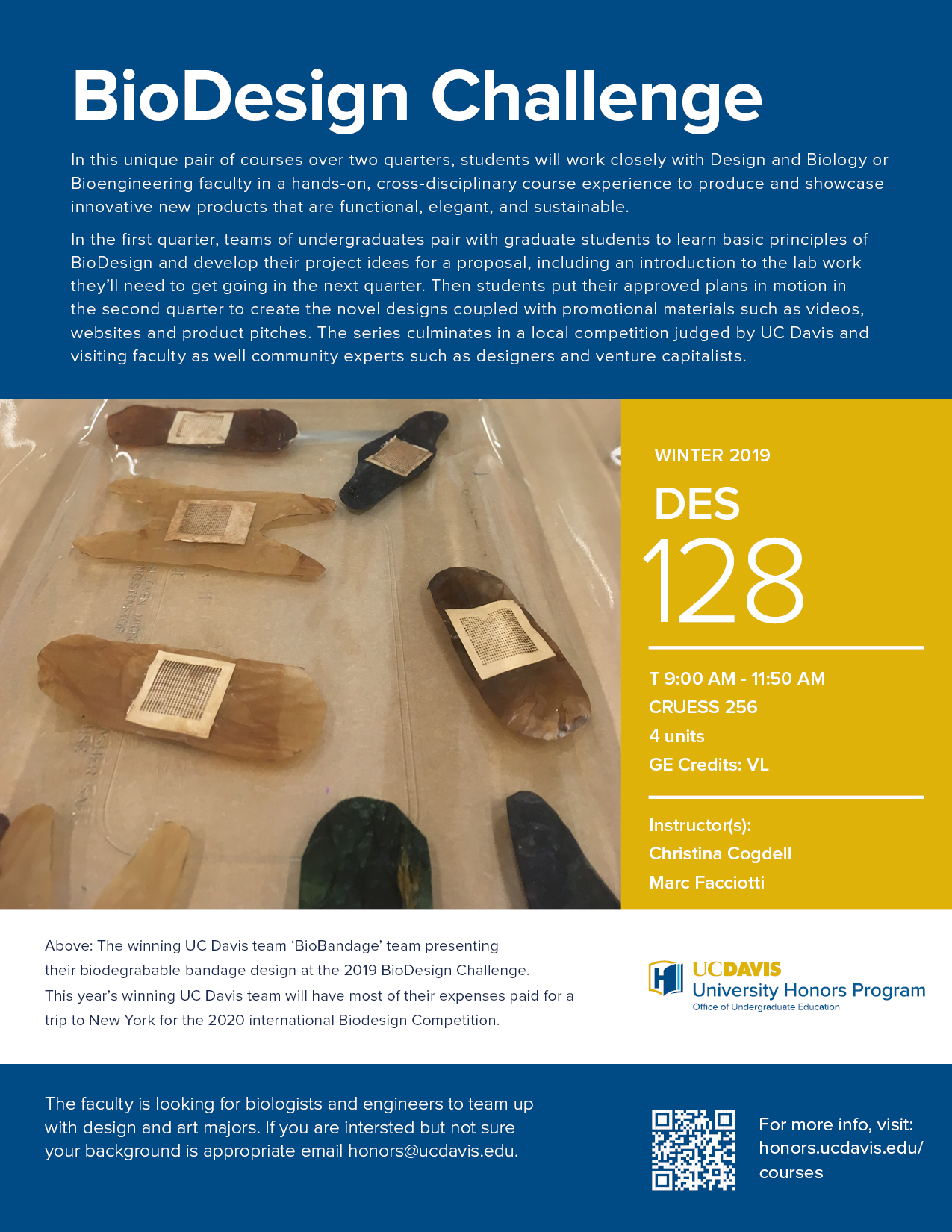 University Honors Program Winter 2020 Courses
