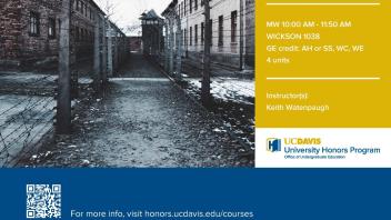 UC Davis University Honors Program Winter 2019 HMR 1 Flyer