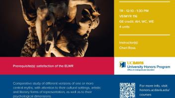 Spring 2019 UC Davis University Honors Program Course: COM 146