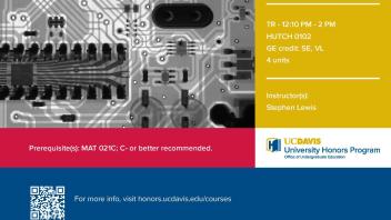 Spring 2019 UC Davis University Honors Program Course: ENG 17