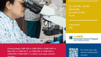 Spring 2019 UC Davis University Honors Program Course: UWP 102B