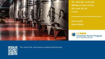 Spring 2019 UC Davis University Honors Program Course: VEN 3