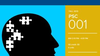 Fall 2019 UC Davis University Honors Program Course: PSC 1