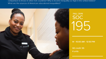 Fall 2019 UC Davis University Honors Program Course: SOC 195