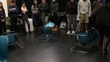 UC Davis UHP DRA 1 - Power Dynamics - Arrangement 4 Turning Chairs