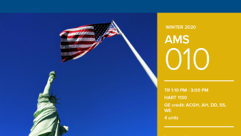 Winter 2020 University Honors Program Course: AMS 10