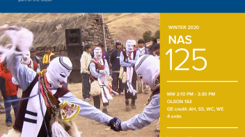 Winter 2020 University Honors Program Course: NAS 125