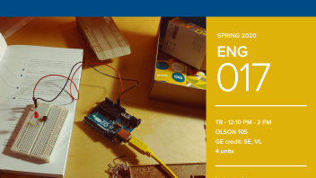 Spring 2020 University Honors Program Course: ENG 17