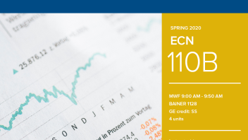Spring 2020 University Honors Program Course: ECN 110B