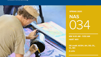 Spring 2020 University Honors Program Course: NAS 34