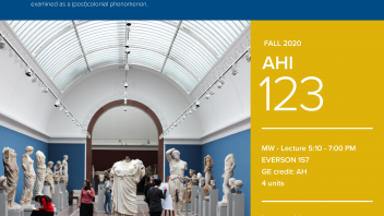 Fall 2020 University Honors Program Course: AHI 123