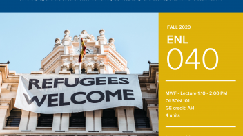 Fall 2020 University Honors Program Course: ENL 40