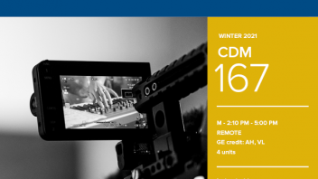 Winter 2021 University Honors Program Course: CDM 167