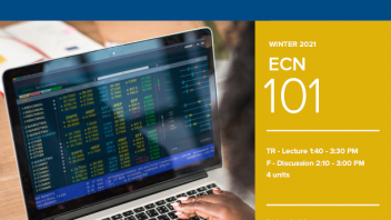Winter 2021 University Honors Program Course: ECN 101