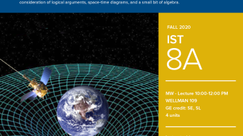 Fall 2020 University Honors Program Course: IST 8A