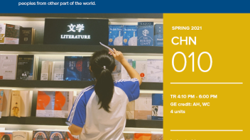 Spring 2021: CHN 10