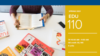 Spring 2021: EDU 110