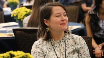 UHP Alumna Raven Barbera at the luncheon