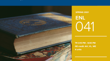 Spring 2021: ENL 41