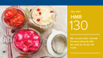 Fall 2021: HMR 130