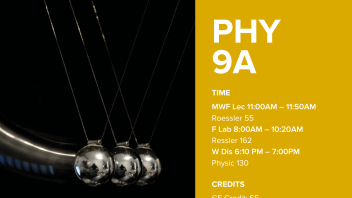 Spring 2023: PHY9A
