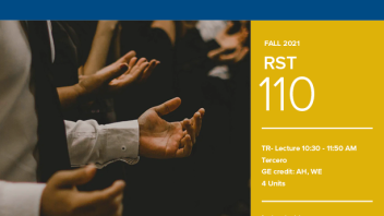 Fall 2021: RST110