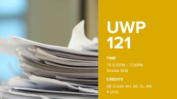 Spring 2023: UWP121